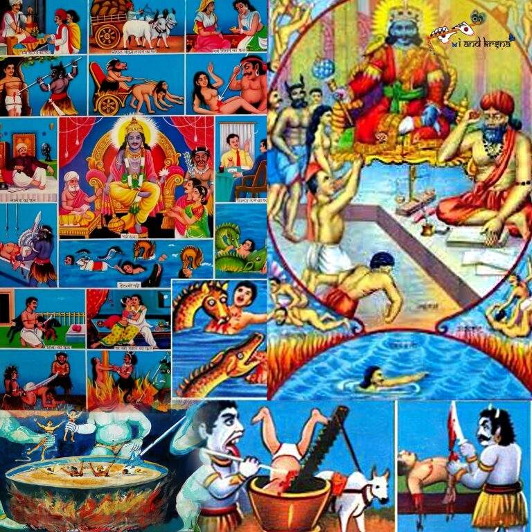 types of hell in hinduism