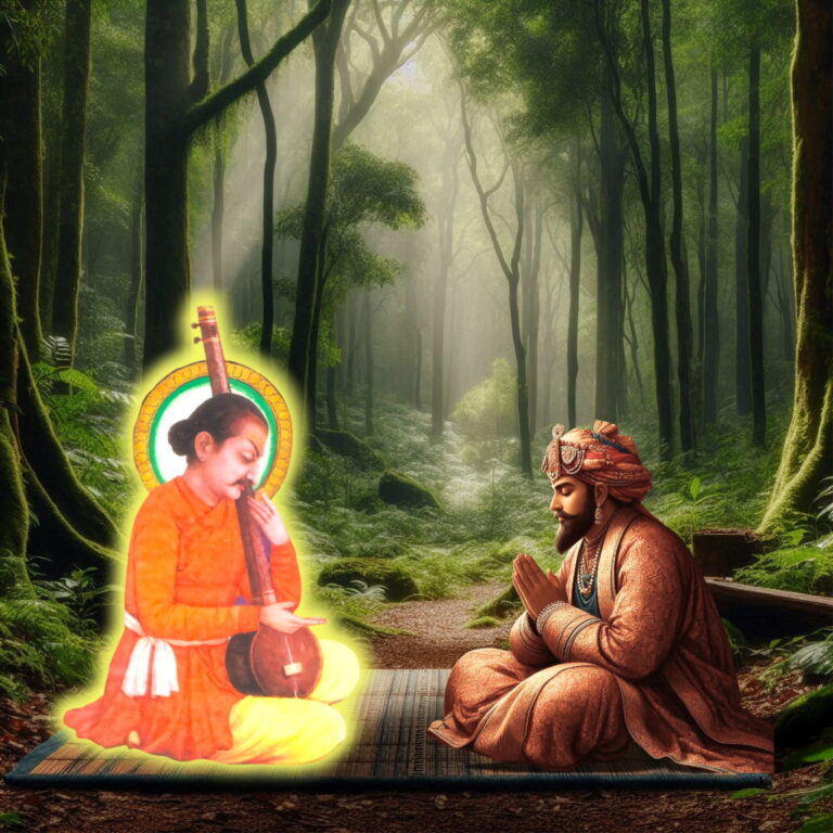 Akbar Meeting Ashtchaap Kavi Shri Nanddas