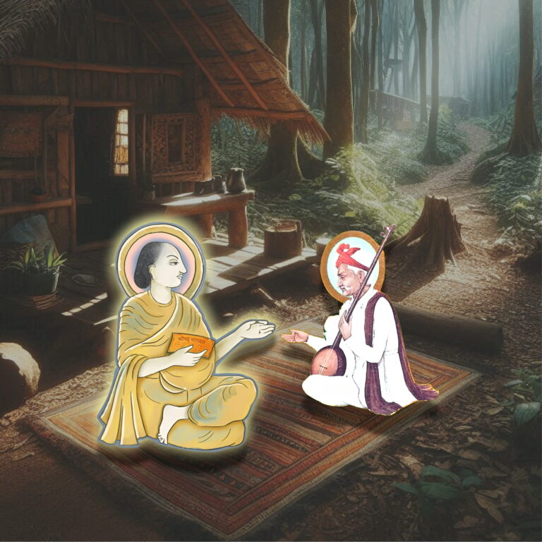 Kumbhandas Ji Meeting with Shri Vallabhacharya Mahaprabhu Ji