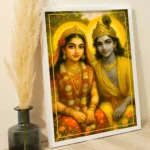 Radha Krishna Stunning Portrait