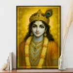Krishna Ji Wearing Peacock Feather