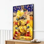 Radharaman Lal Ji Yellow Shringar
