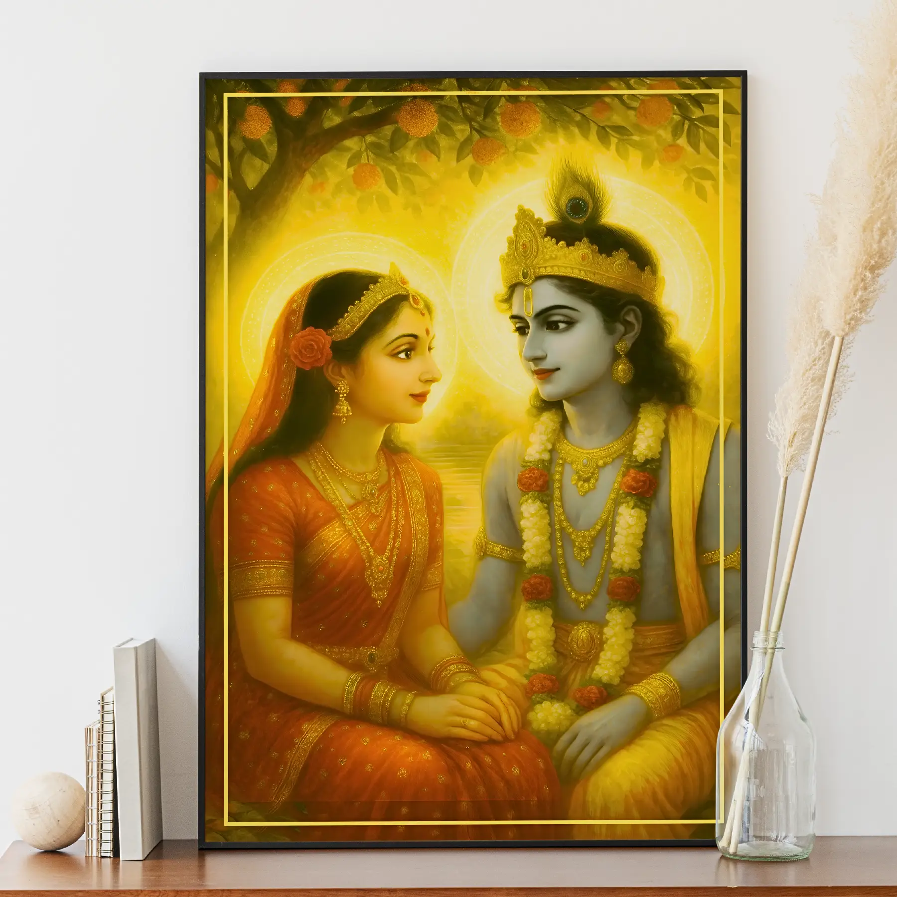 Shri Radha Krishna’s Transcendental Beauty Photo