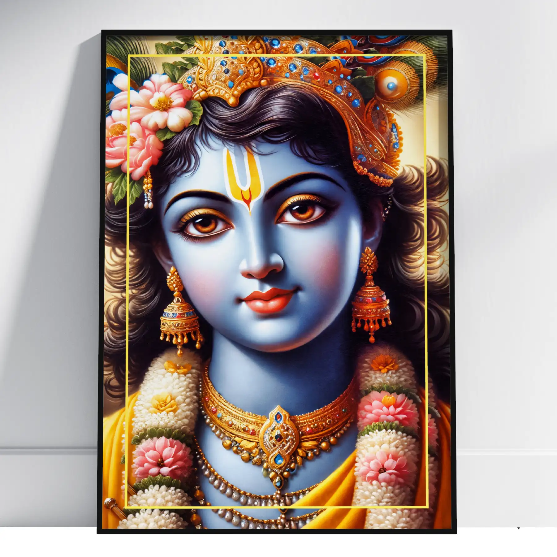 Lord Shri Krishna’s Gentle Glance