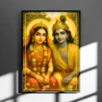 Shri Radha Krishna in Garden Bliss