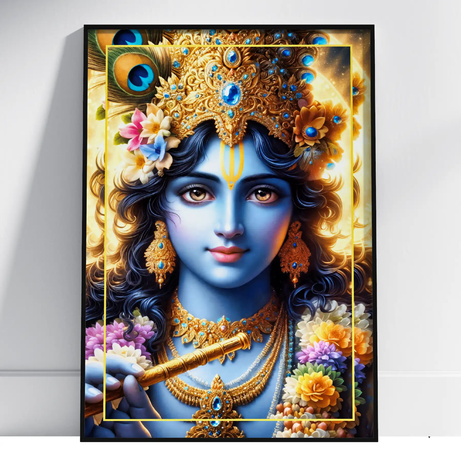 Lord Shri Krishna’s Radiant Halo