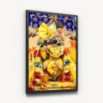 Shri Radharaman Lal Ji Pearls Shringar