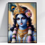 Wall decore krishna frame