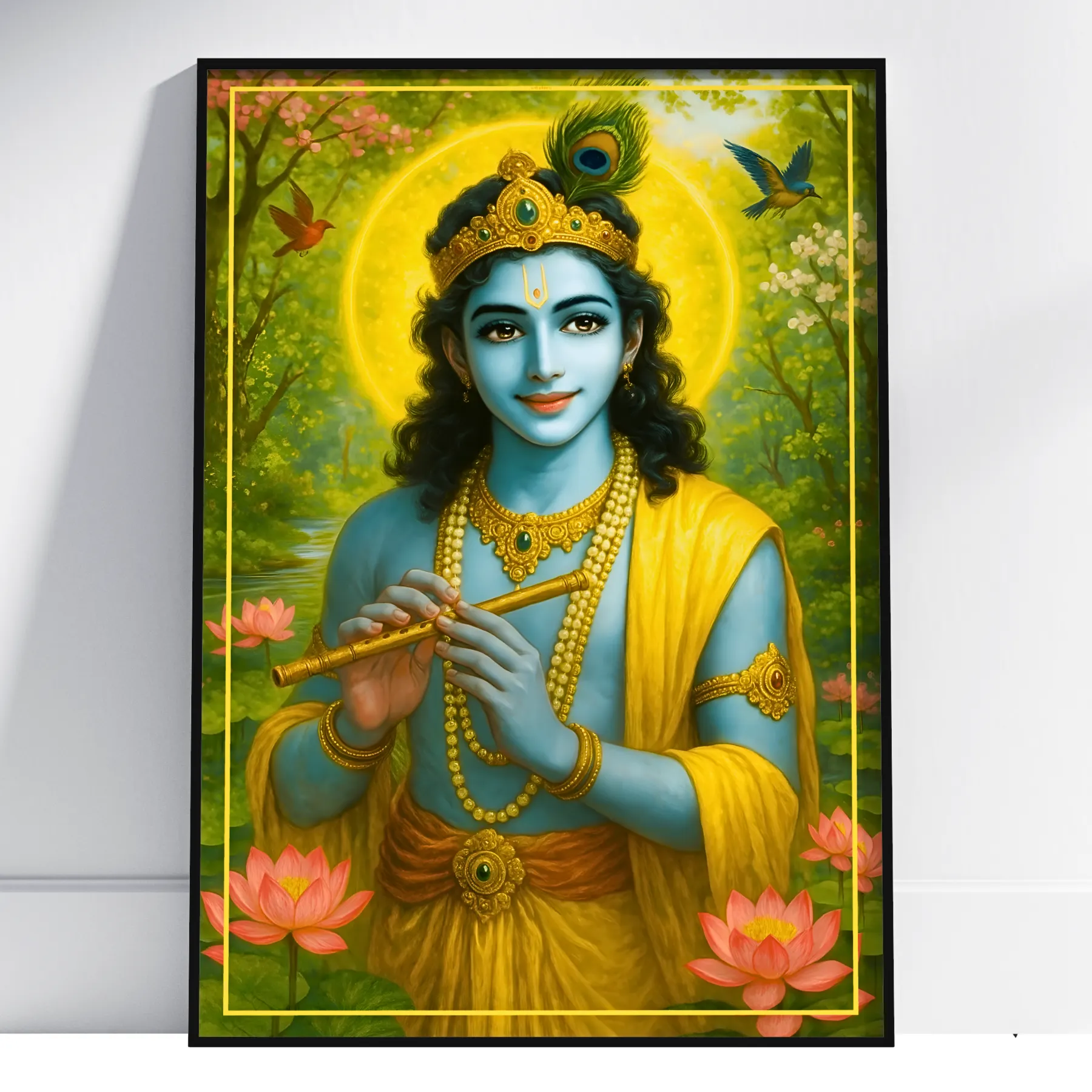 Krishna Natures photo frame