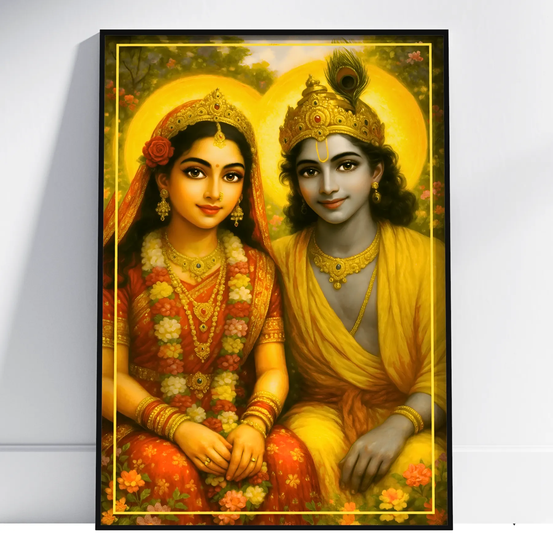 Radha Krishna Portrait