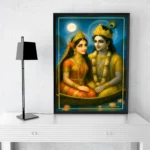 Radhe Krishna Couple Image