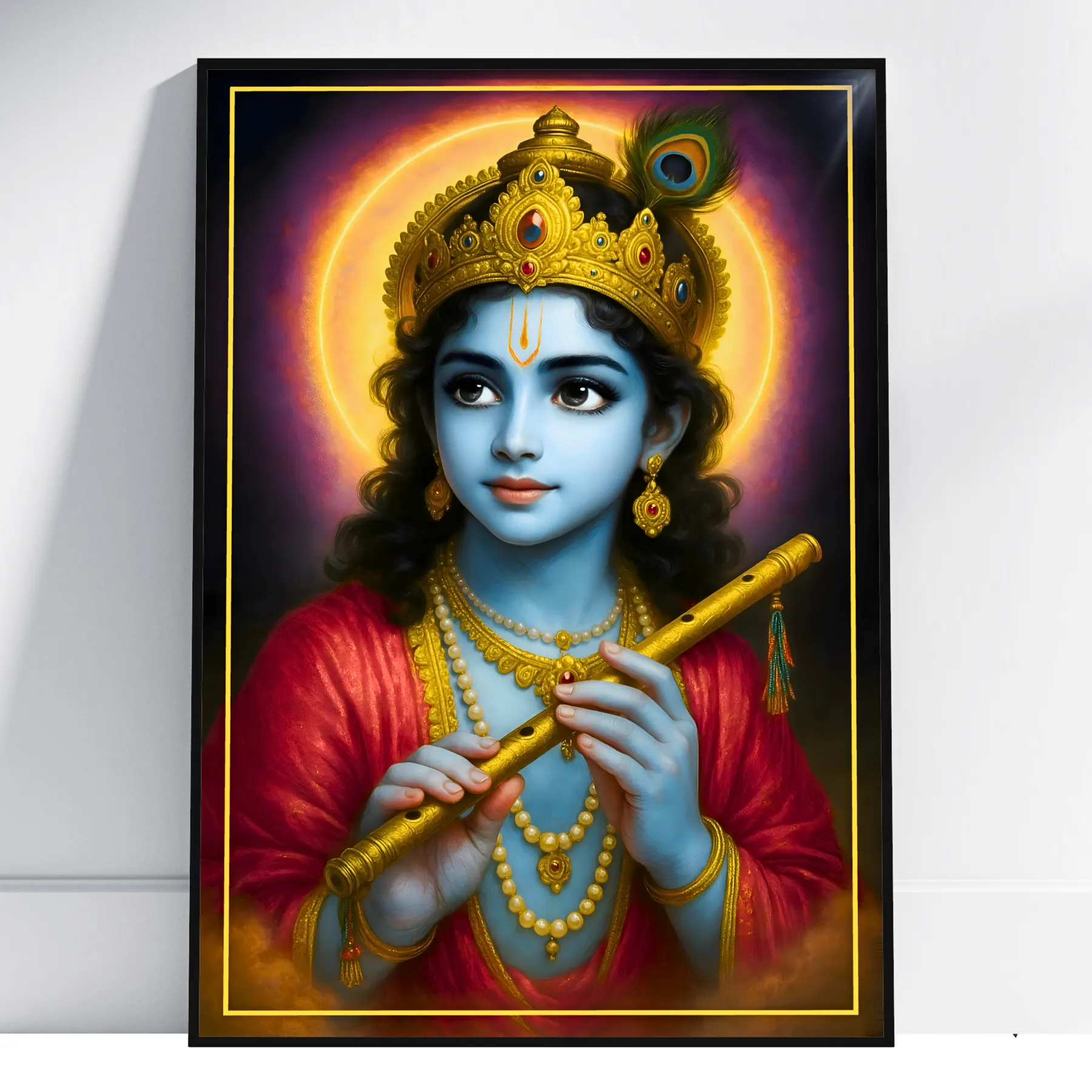Lord Shri Krishna’s Blissful Divine Presence