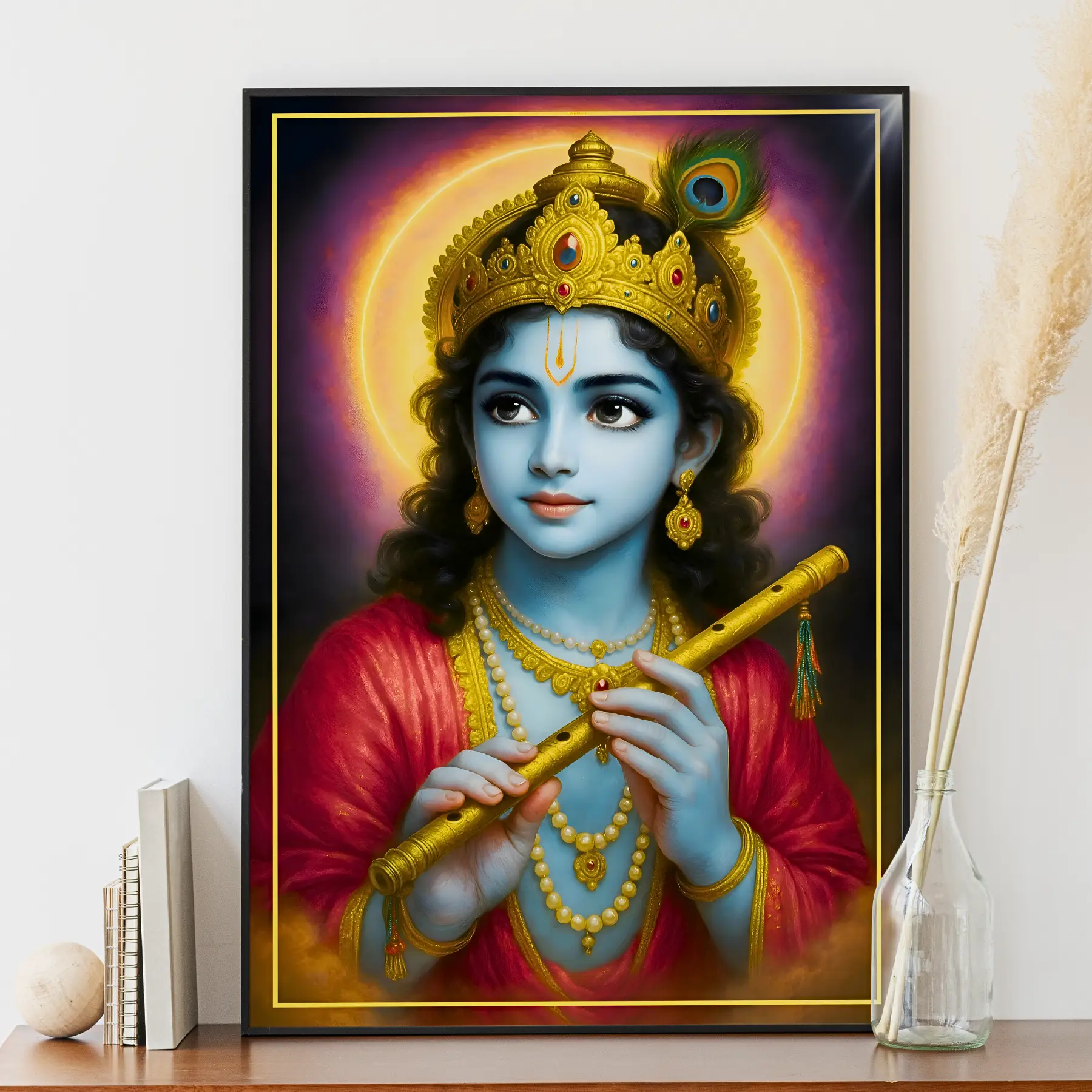 Lord Shri Krishna’s Blissful Divine Presence