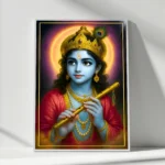 Lord Shri Krishna’s Blissful Divine Presence photo frame