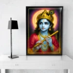 Lord Krishna Playing Flute