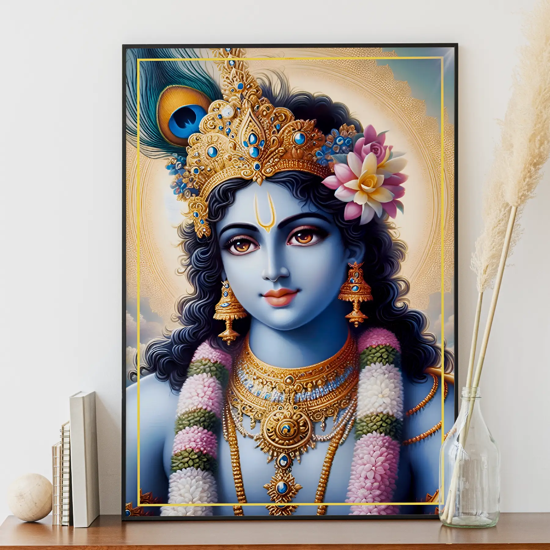 Shri Krishna’s online photo frame