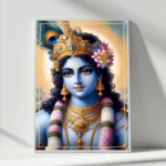 Krishna’s Radiant Divine Aura frame
