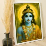 Shree Krishna Radiant Face Picture